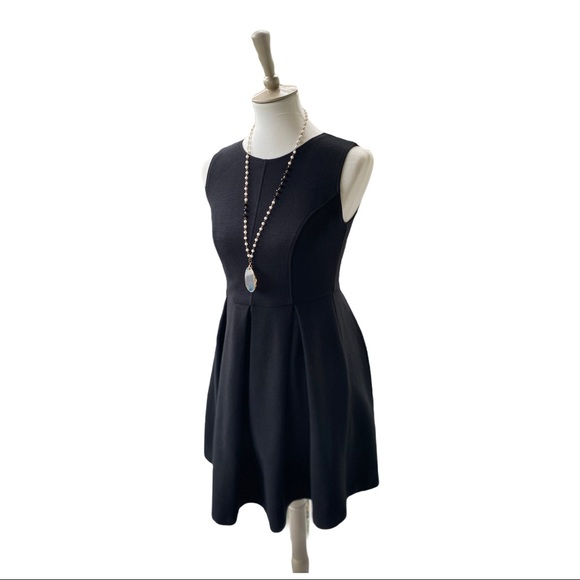 Boden Black Shift Sheath Holiday Dress | 4 Petite - Picture 6 of 16